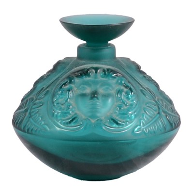 Lot 6 - Lalique 'Psyche' design perfume bottle and stopper, post-1945