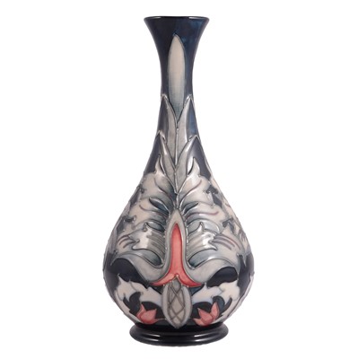Lot 10 - Moorcroft pottery vase, Snakeshead design by Rachel Bishop