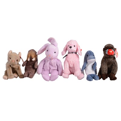 Lot 195 - Collection of approximately eighty TY Beanie Babies
