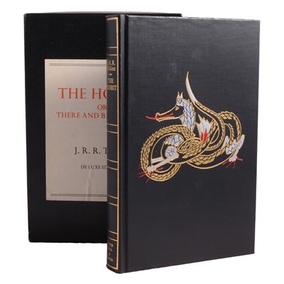 Lot 116 - J R R Tolkien, The Hobbit or there and back again, deluxe edition, 2nd impression