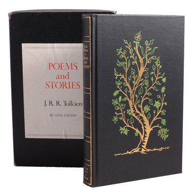 Lot 117 - J R R Tolkien, Poems and Stories, deluxe edition, 1st impression 1980