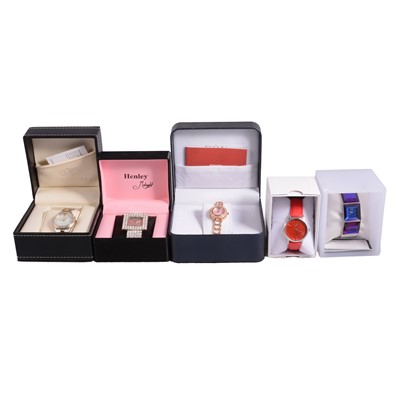 Lot 488 - Thirty-two ladies' quartz wristwatches, new and unworn.