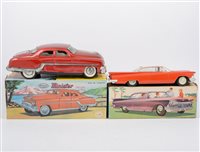 Lot 1206 - Minister De Luxe plastic model car, boxed;...