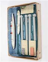 Lot 1208 - Tri-ang Minic Ships; selection of boats and...