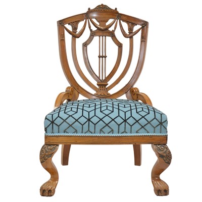 Lot 462 - Anglo-Indian chair