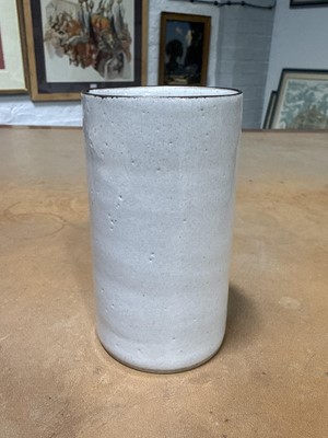 Lot 20 - Dame Lucie Rie (1902-1995), a cylindrical beaker vase
