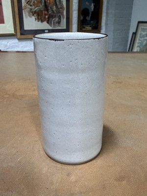 Lot 20 - Dame Lucie Rie (1902-1995), a cylindrical beaker vase