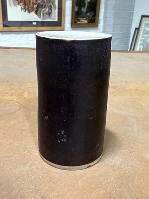 Lot 21 - Dame Lucie Rie (1902-1995), a cylindrical beaker vase