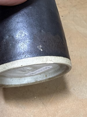 Lot 21 - Dame Lucie Rie (1902-1995), a cylindrical beaker vase