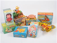 Lot 1223 - Selection of Japanese and Chinese tin-plate...