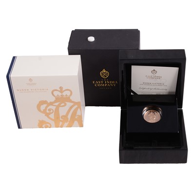 Lot 346 - The East India Company – 2019 Queen Victoria Gold Proof Full Sovereign Coin, Elizabeth II.