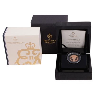 Lot 345 - The East India Company – 2021 Queen Elizabeth II Gold Proof Full Sovereign Coin, Elizabeth II.