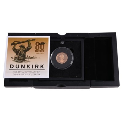Lot 341 - The 2020 80th Anniversary of Dunkirk Gold Proof Full Sovereign Coin, Elizabeth II.