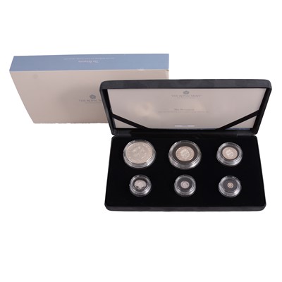 Lot 311 - Royal Mint – The Britannia 2021 UK Premium Six Coin Silver Proof Set.