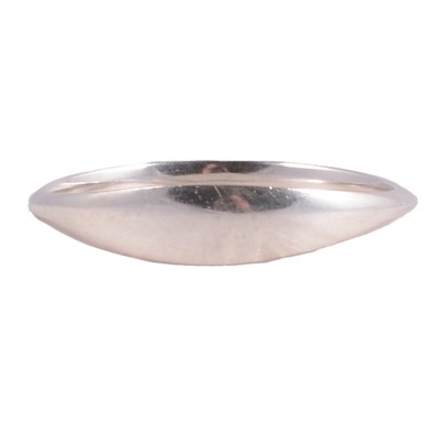 Lot 515 - David Andersen - a silver solid bangle.