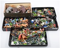 Lot 1235 - Timpo The Great Train Hold Up set; along with...