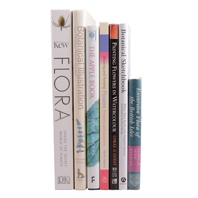 Lot 226 - Botanical reference books and 'A Botanical Life', a box of 20 fine art giclee prints