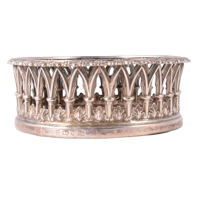 Lot 78 - Victorian gothic pattern coaster