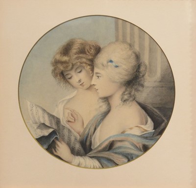 Lot 150 - Circle of Giovanni Battista Cipriani (1727-1785), The Music Lesson