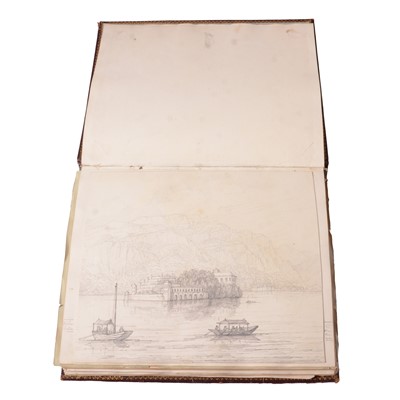 Lot 38 - Morocco-bound album, 1828