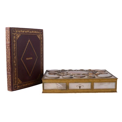 Lot 38 - Morocco-bound album, 1828