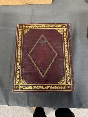 Lot 38 - Morocco-bound album, 1828