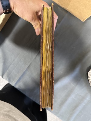 Lot 38 - Morocco-bound album, 1828