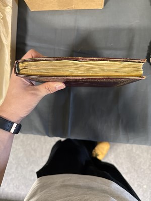 Lot 38 - Morocco-bound album, 1828