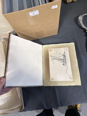 Lot 38 - Morocco-bound album, 1828