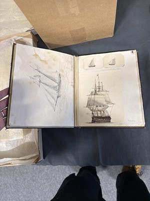 Lot 38 - Morocco-bound album, 1828