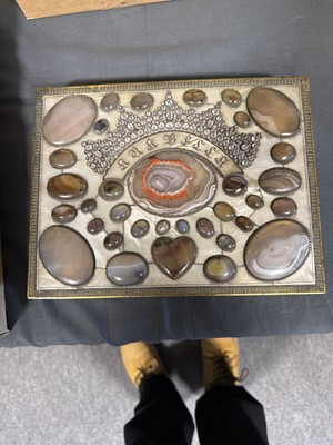 Lot 38 - Morocco-bound album, 1828