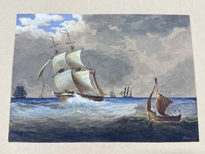 Lot 38 - Morocco-bound album, 1828