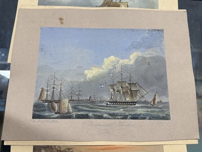 Lot 38 - Morocco-bound album, 1828