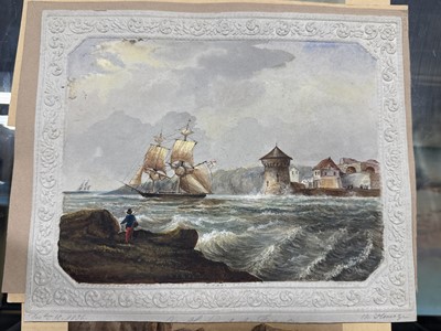 Lot 38 - Morocco-bound album, 1828