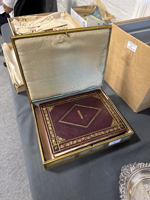 Lot 38 - Morocco-bound album, 1828