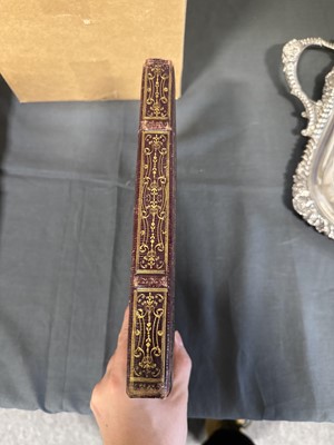 Lot 38 - Morocco-bound album, 1828