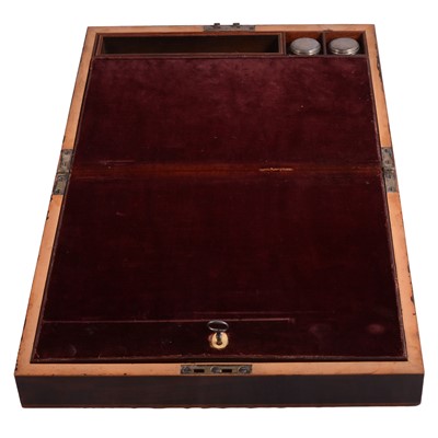 Lot 193 - Victorian writing slope