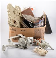 Lot 1249 - Star Wars models and vehicles; including...
