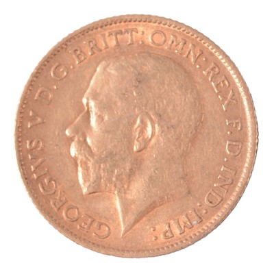 Lot 146 - A Gold Half Sovereign Coin, George V 1911.