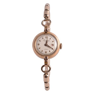 Lot 468 - Breitling - a lady's 18k wristwatch.