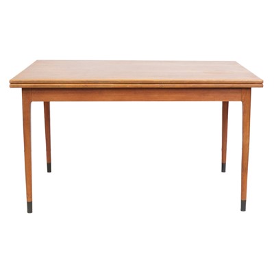 Lot 520 - Mid-century Danish teak dining table