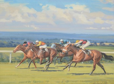 Lot 145 - Neil Cawthorne (1936-2022), The final furlong
