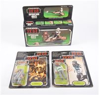Lot 1267 - Star Wars Toy; Return of the Jedi Speeder Bike...