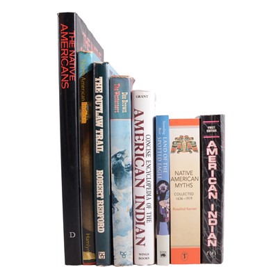 Lot 135 - Small quantity of books related to Native American Indians