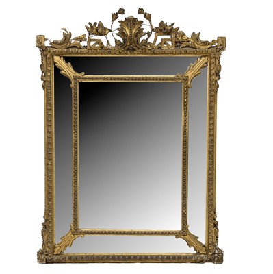 Lot 494 - Venetian style wall mirror