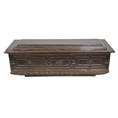 Lot 215 - Italian walnut cassone