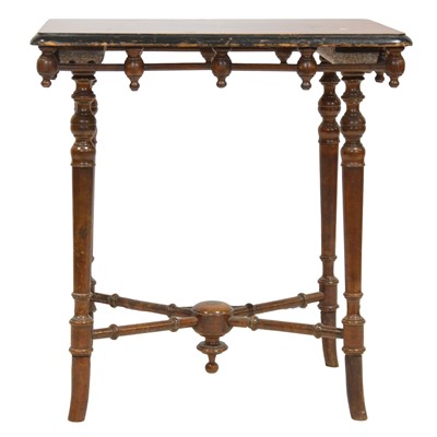 Lot 478 - Victorian Gothic side table