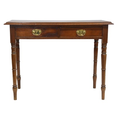 Lot 452 - Edwardian mahogany side table