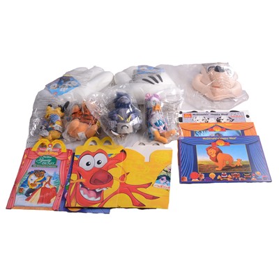 Lot 272 - Massive collection of Disney McDonald's Happy Meal toys and boxes