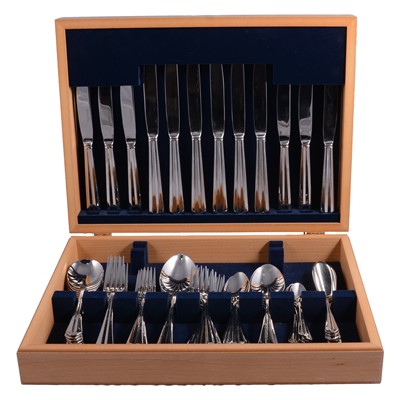 Lot 183 - Modern six-place canteen of cutlery, Arthur Price